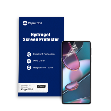 Motorola Edge X30 Compatible Premium Hydrogel Screen Protector With Full Coverage Ultra HD